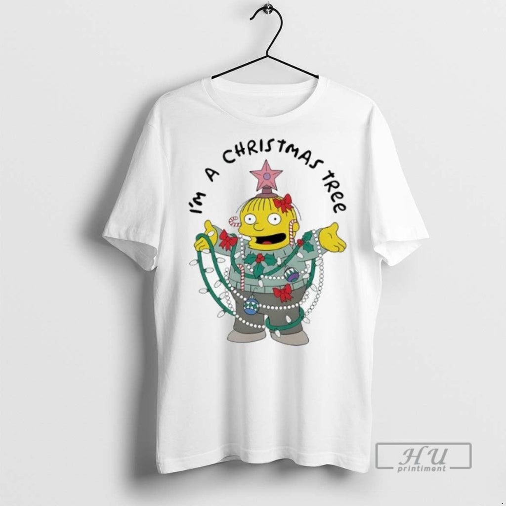 Trending Officials Im A Christmas Tree Ralph Simpsons - Adult & Kids T-Shirts, Sweatshirts & Hoodies apparel design preview 1