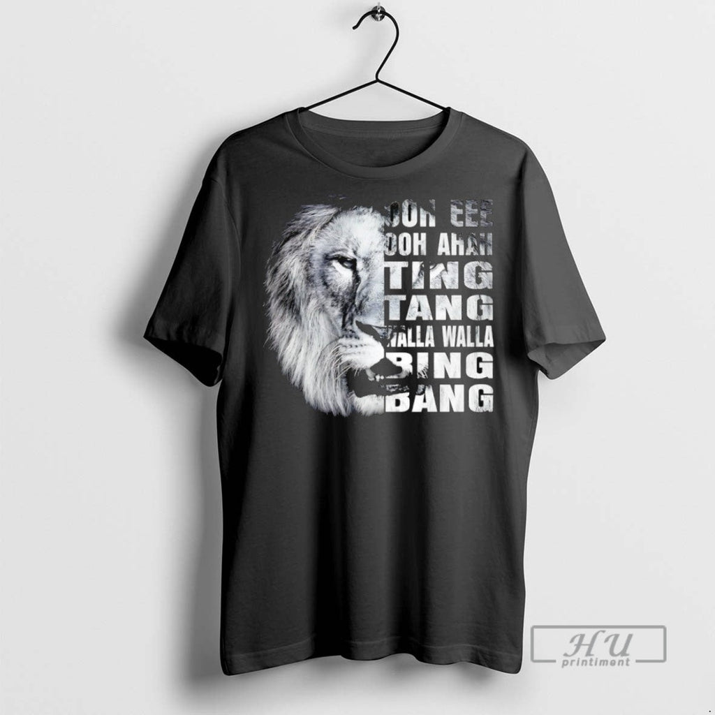 Trending Officials Lion Ooh Eee Ahah Ting Tang Walla - Adult & Kids T-Shirts, Sweatshirts & Hoodies apparel design preview 1