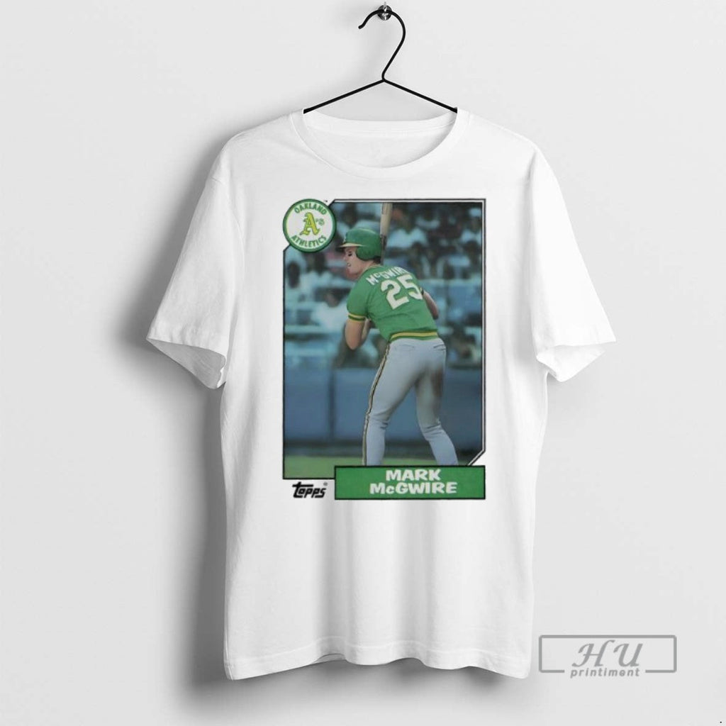 Trending Officials Oakland Athletics Mark Mcgwire - Adult & Kids T-Shirts, Sweatshirts & Hoodies apparel design preview 1