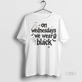 Trending Officials On Wednesdays We Wear Black Addams - Adult & Kids T-Shirts, Sweatshirts & Hoodies apparel design preview 1