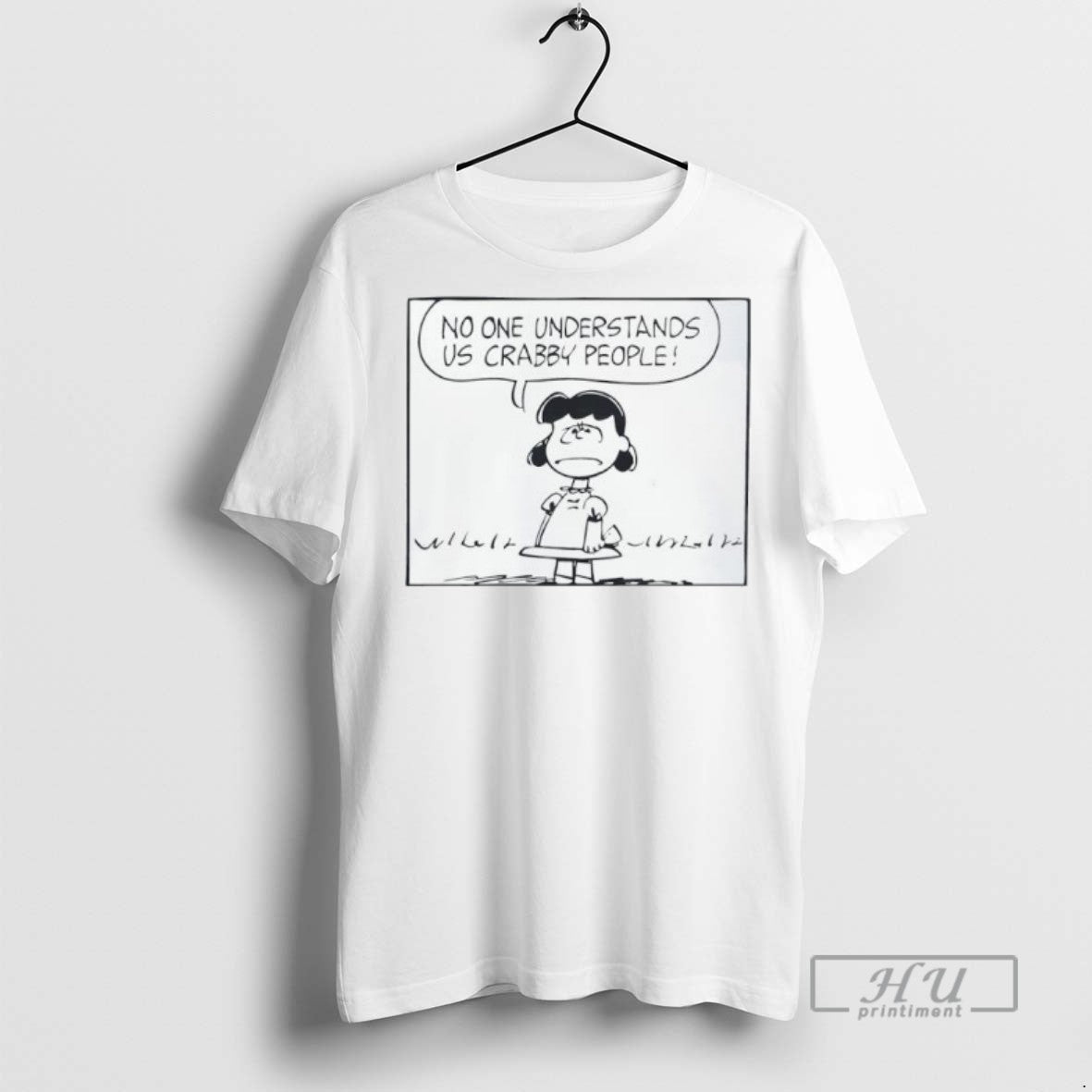 Trending Officials Peanuts Lucy Crabby People No One - Adult & Kids T-Shirts, Sweatshirts & Hoodies apparel design preview 1