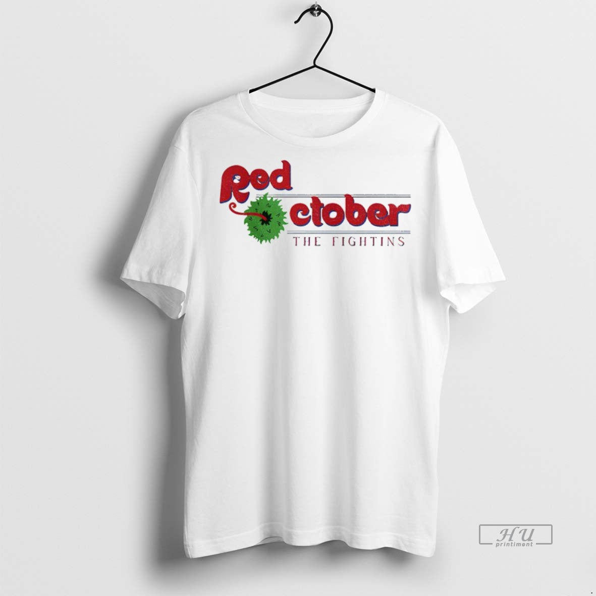 Trending Officials Phillies Red October The Fightins - Adult & Kids T-Shirts, Sweatshirts & Hoodies apparel design preview 1