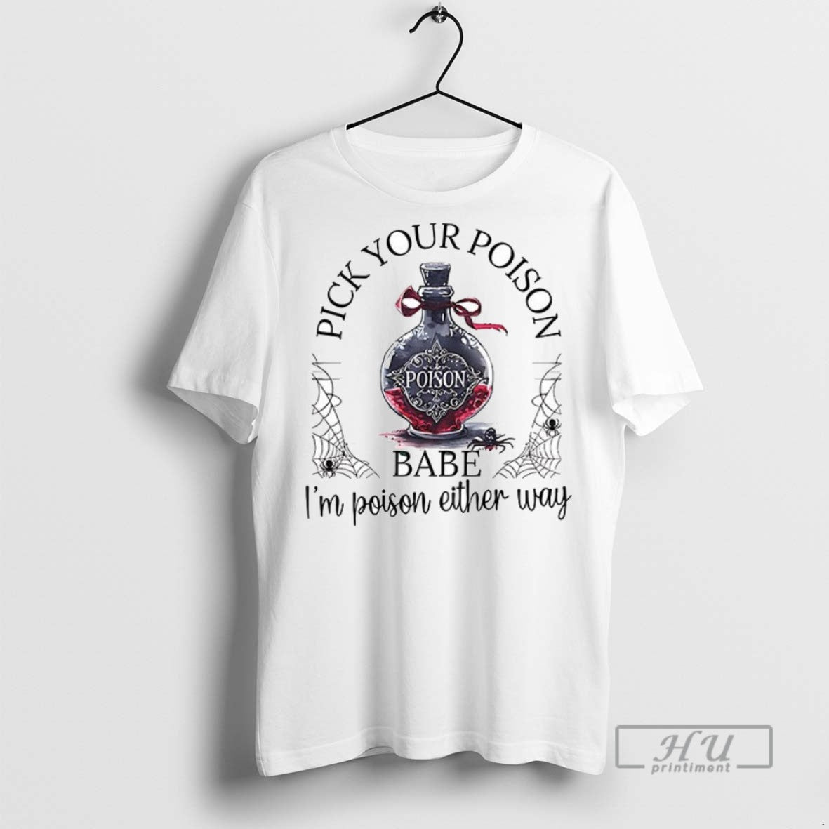 Trending Officials Pick Your Poison Babe Im Either - Adult & Kids T-Shirts, Sweatshirts & Hoodies apparel design preview 1