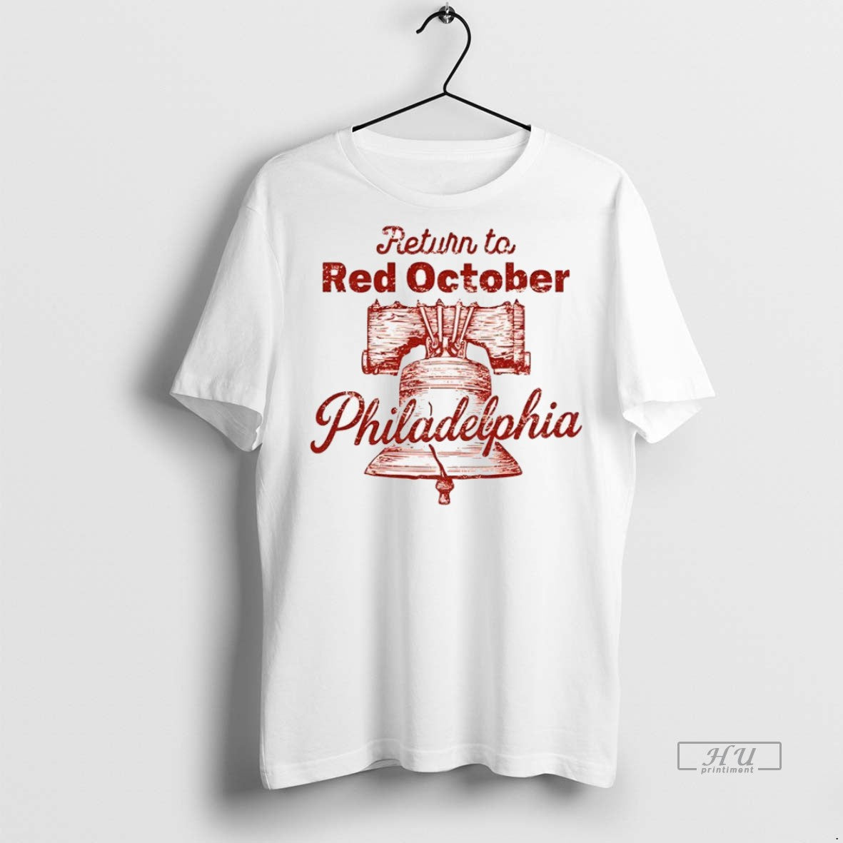 Trending Officials Red October Philly Baseball Return - Adult & Kids T-Shirts, Sweatshirts & Hoodies apparel design preview 1