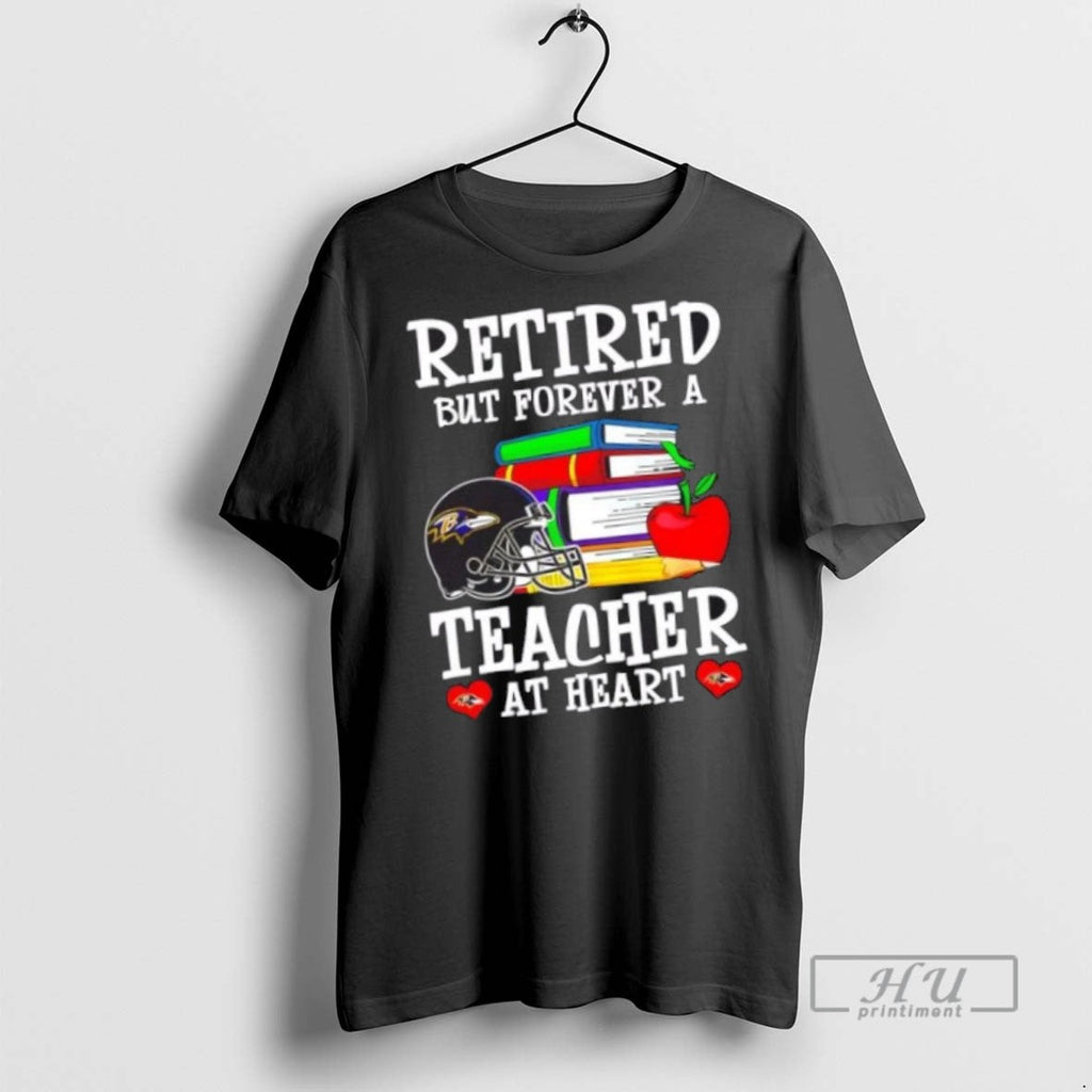 Trending Officials Retired But Forever A Teacher At - Adult & Kids T-Shirts, Sweatshirts & Hoodies apparel design preview 1