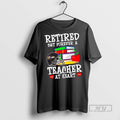 Trending Officials Retired But Forever A Teacher At - Adult & Kids T-Shirts, Sweatshirts & Hoodies apparel design preview 1