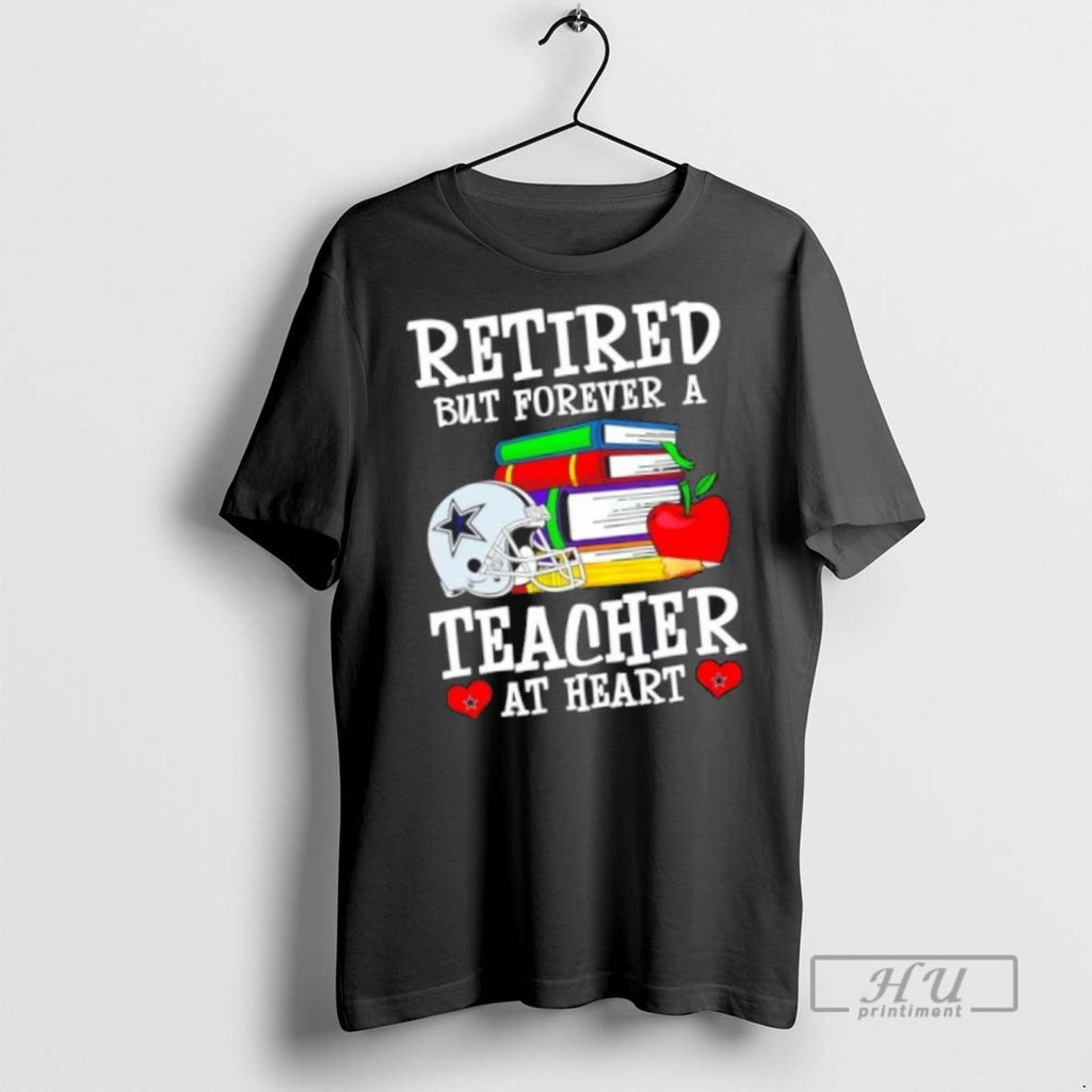 Trending Officials Retired But Forever A Teacher At - Adult & Kids T-Shirts, Sweatshirts & Hoodies apparel design preview 1