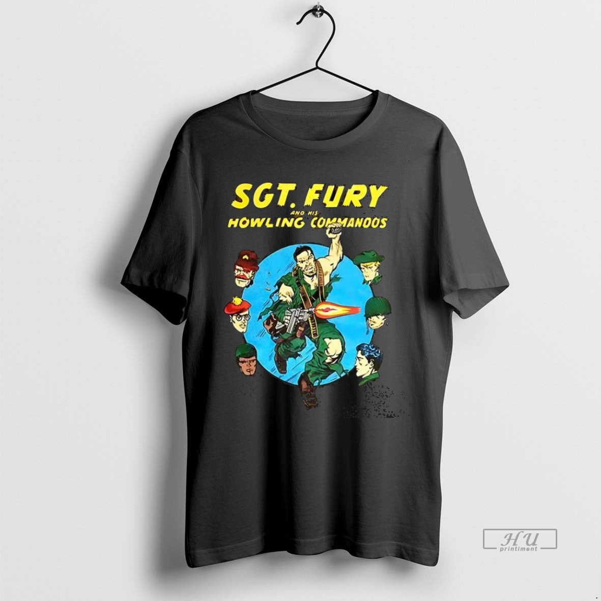 Trending Officials Sgt Fury And His Howling Commandos - Adult & Kids T-Shirts, Sweatshirts & Hoodies apparel design preview 1