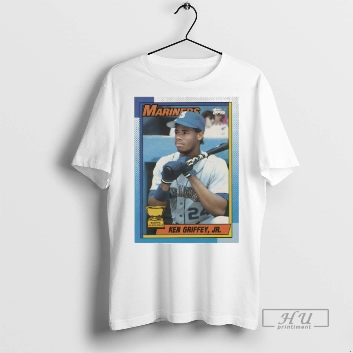 Trending Officials Seattle Mariners Ken Griffey Jr - Adult & Kids T-Shirts, Sweatshirts & Hoodies apparel design preview 1