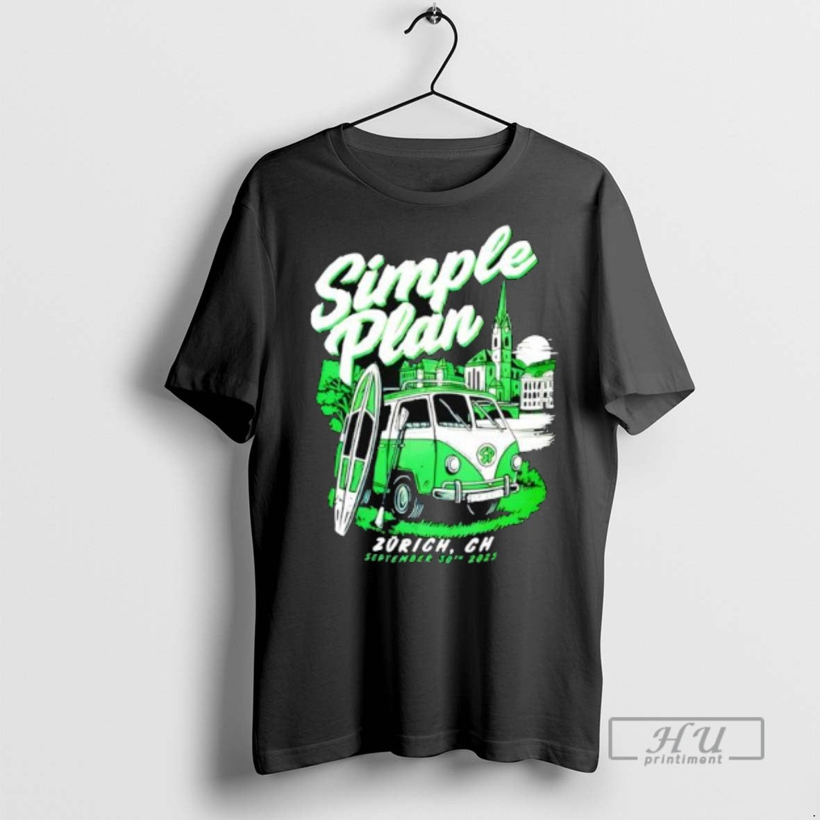 Trending Officials Simple Plan Zurich Ch September 30 - Adult & Kids T-Shirts, Sweatshirts & Hoodies apparel design preview 1
