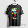 Trending Officials Skull Green Bay Packers Its Ok To - Adult & Kids T-Shirts, Sweatshirts & Hoodies apparel design preview 1