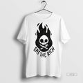 Trending Officials Skull Eat The Rich Halloween - Adult & Kids T-Shirts, Sweatshirts & Hoodies apparel design preview 1