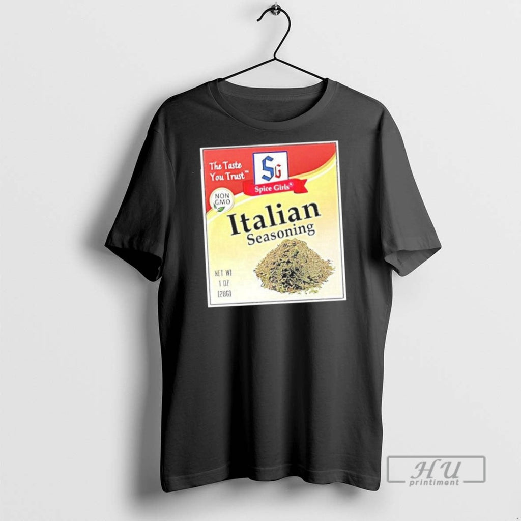 Trending Officials Spice Girls Italian Seasoning - Adult & Kids T-Shirts, Sweatshirts & Hoodies apparel design preview 1