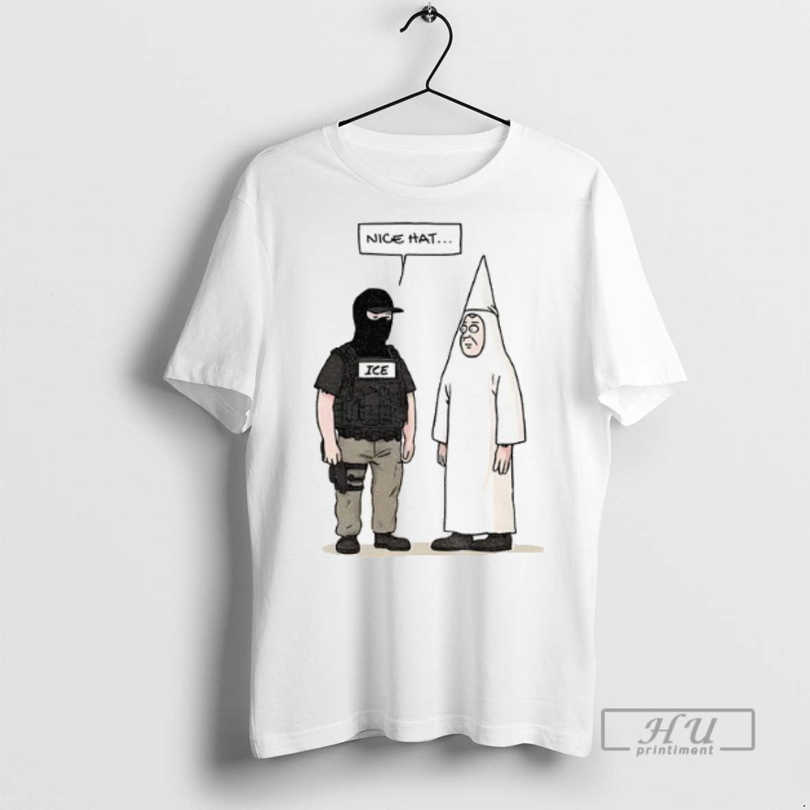 Trending Officials Subtle Fuck Trump Ice Nice Hat - Adult & Kids T-Shirts, Sweatshirts & Hoodies apparel design preview 1