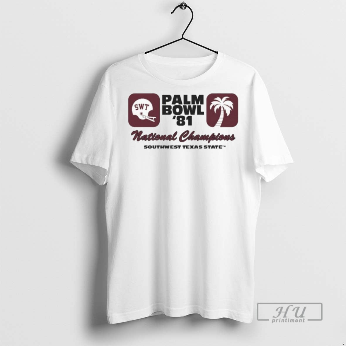 Trending Officials Texas State Palm Bowl 1981 - Adult & Kids T-Shirts, Sweatshirts & Hoodies apparel design preview 1