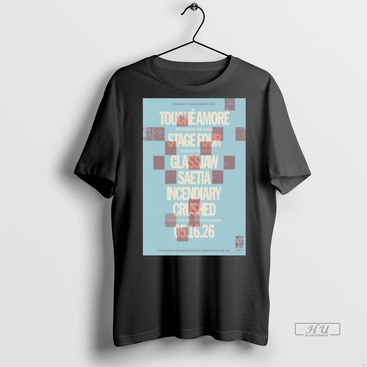 Trending Officials Touche Amore Live At The Hollywood - Adult & Kids T-Shirts, Sweatshirts & Hoodies apparel design preview 1