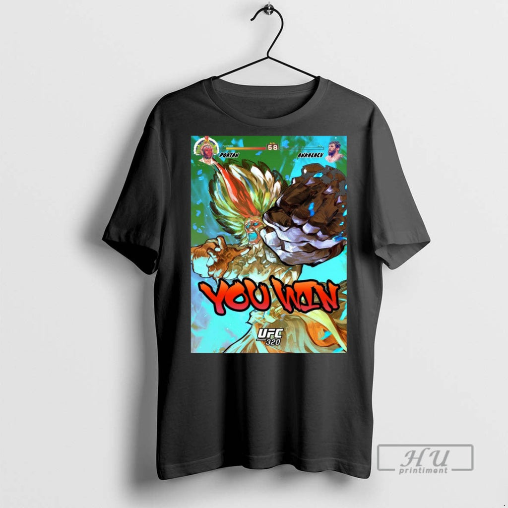 Trending Officials Ufc 320 You Win Alex Poatan - Adult & Kids T-Shirts, Sweatshirts & Hoodies apparel design preview 1