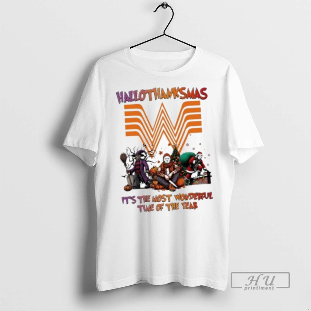 Trending Officials Whataburger Logo Hallothanksmas - Adult & Kids T-Shirts, Sweatshirts & Hoodies apparel design preview 1