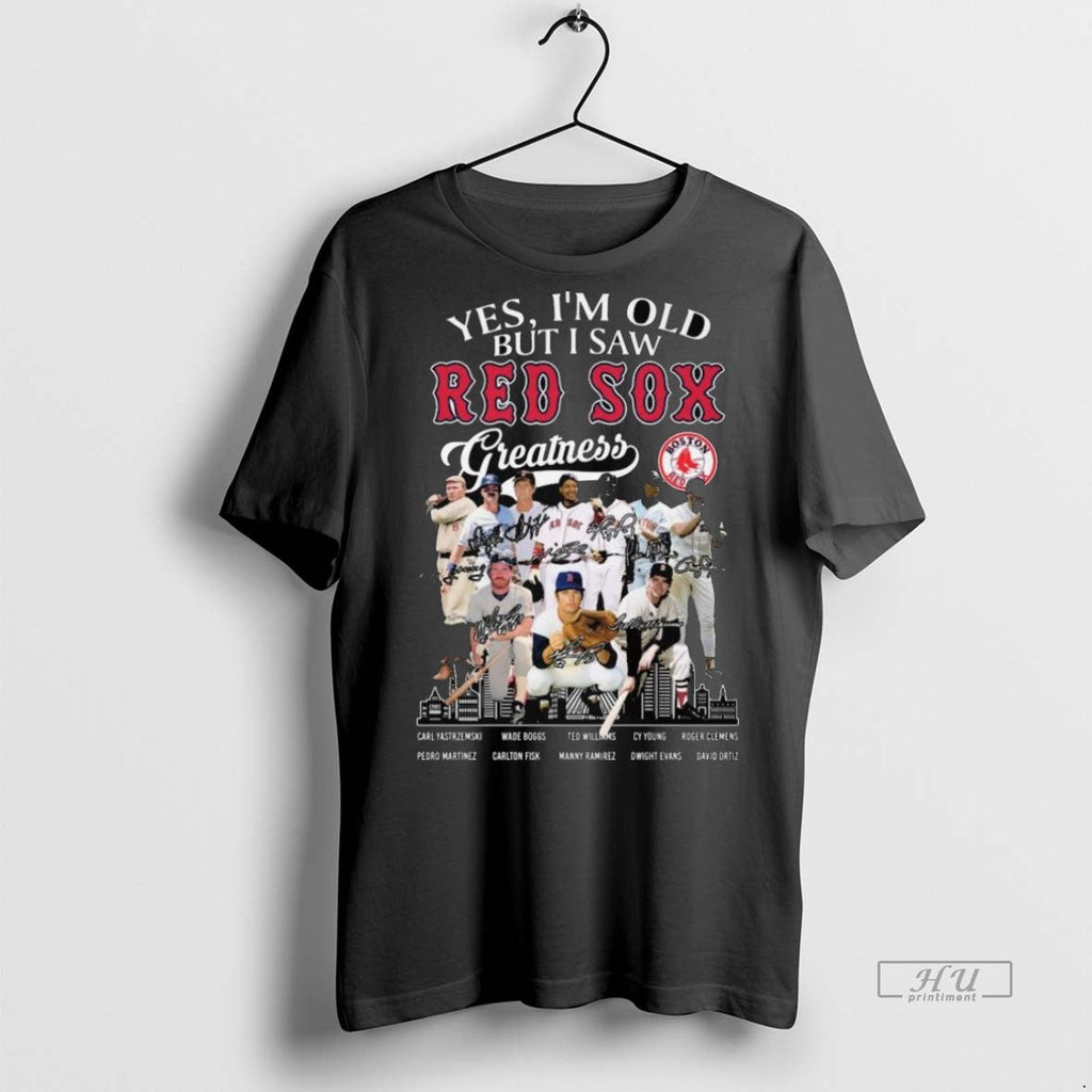 Trending Officials Yes Im Old But I Saw Boston Red - Adult & Kids T-Shirts, Sweatshirts & Hoodies apparel design preview 1