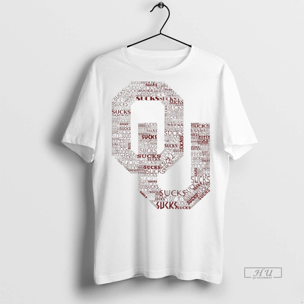 Trending Oklahoma Sooners Sucks Logo Sweater - Adult & Kids T-Shirts, Sweatshirts & Hoodies apparel design preview 1