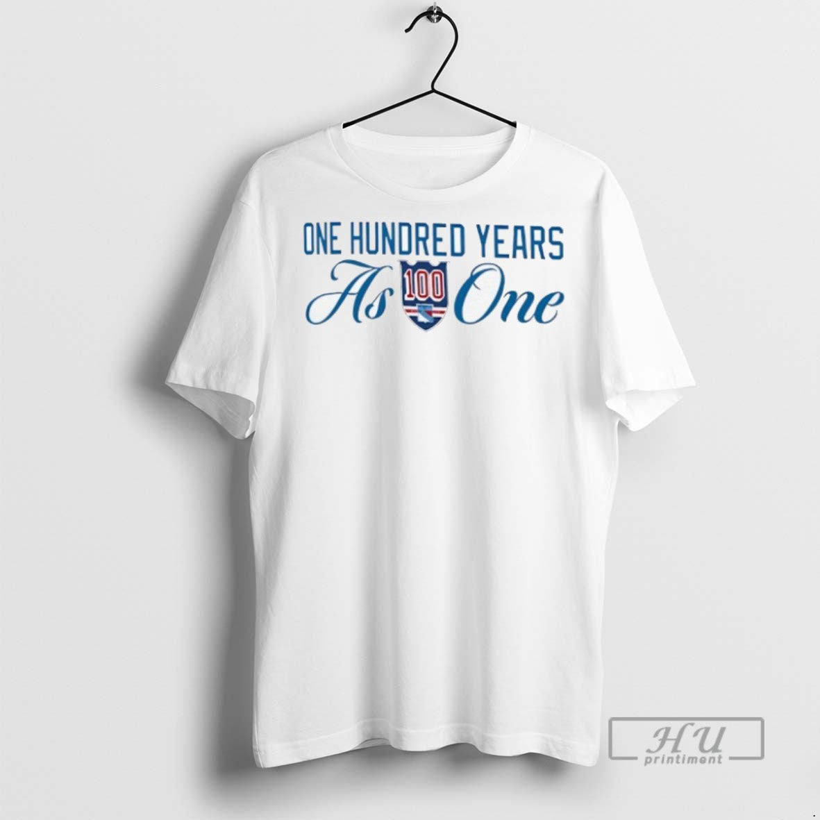 Trending One Hundred Years As New York Rangers - Adult & Kids T-Shirts, Sweatshirts & Hoodies apparel design preview 1