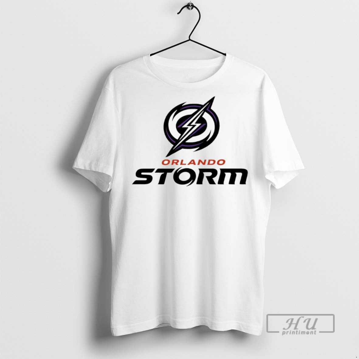 Trending Orlando Storm Lockup Logo - Adult & Kids T-Shirts, Sweatshirts & Hoodies apparel design preview 1