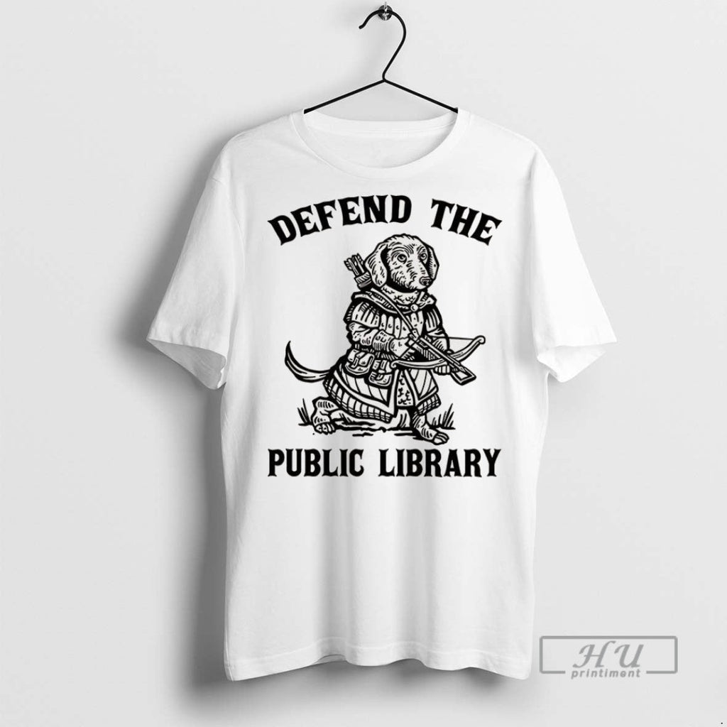 Trending Pagewings Defend The Public Library Dog In - Adult & Kids T-Shirts, Sweatshirts & Hoodies apparel design preview 1
