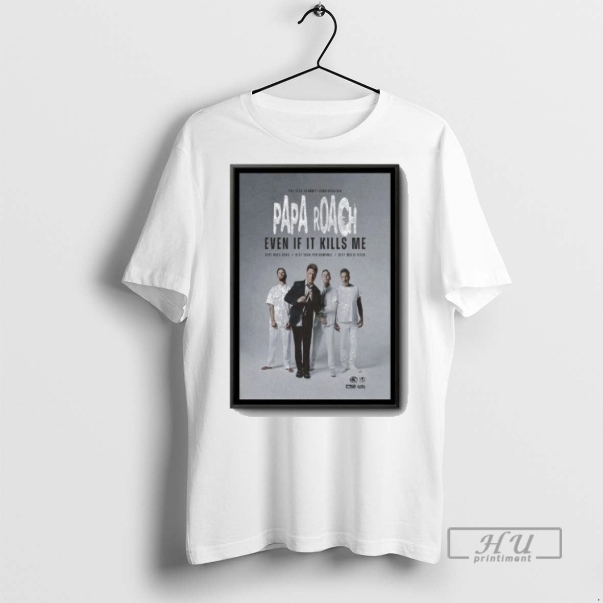 Trending Papa Roach Even If It Kills Me Tour 2025 - Adult & Kids T-Shirts, Sweatshirts & Hoodies apparel design preview 1