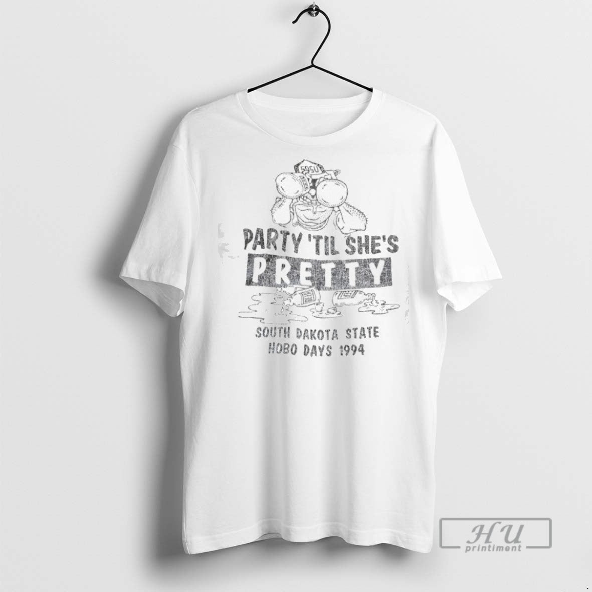 Trending Party Til Shes Pretty South Dakota State - Adult & Kids T-Shirts, Sweatshirts & Hoodies apparel design preview 1