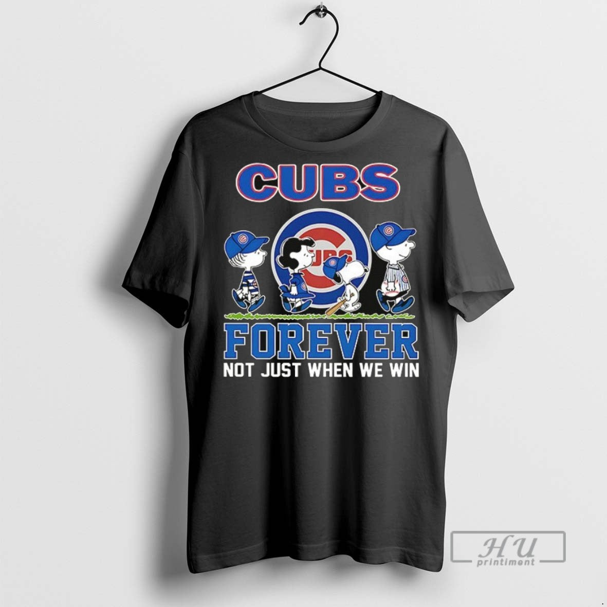 Trending Peanuts Chicago Cubs Forever Not Just When - Adult & Kids T-Shirts, Sweatshirts & Hoodies apparel design preview 1