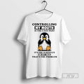 Trending Penguin Controlling My Mouth Is The Easy - Adult & Kids T-Shirts, Sweatshirts & Hoodies apparel design preview 1
