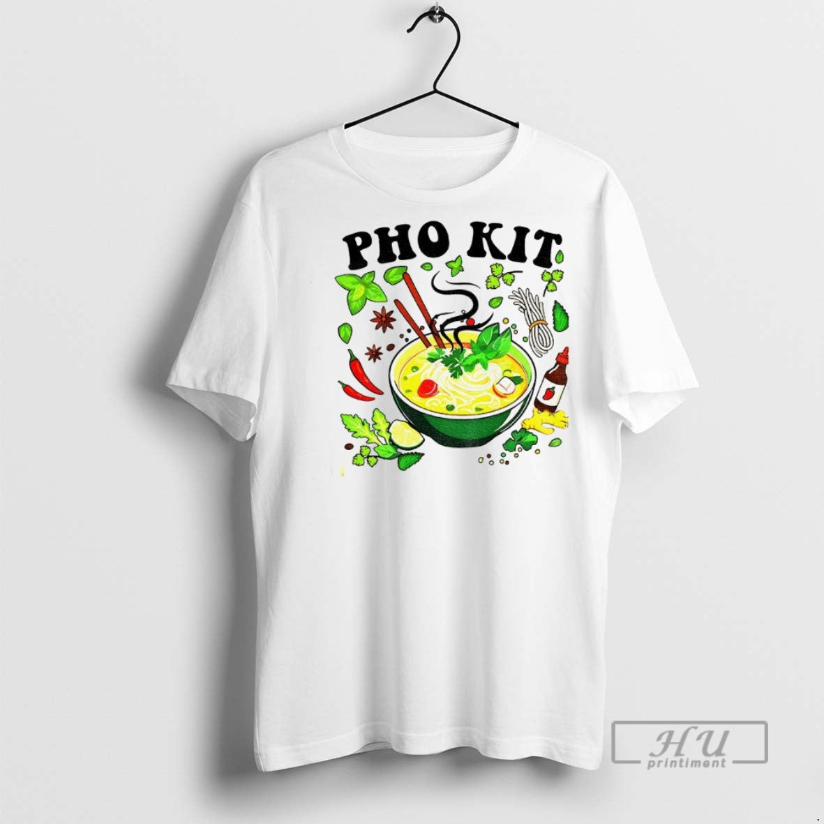Trending Pho Kit Asian Food Vietnamese Seattle - Adult & Kids T-Shirts, Sweatshirts & Hoodies apparel design preview 1