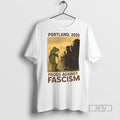 Trending Portland Frog 2025 Protest Against Fascism - Adult & Kids T-Shirts, Sweatshirts & Hoodies apparel design preview 1