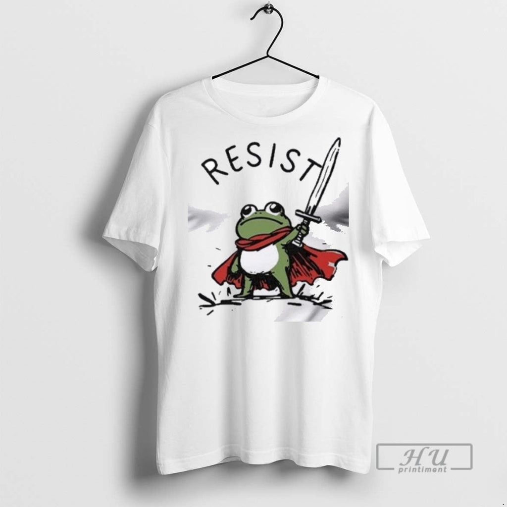Trending Portland Frog Resist Anti Ice T Men Graphic - Adult & Kids T-Shirts, Sweatshirts & Hoodies apparel design preview 1