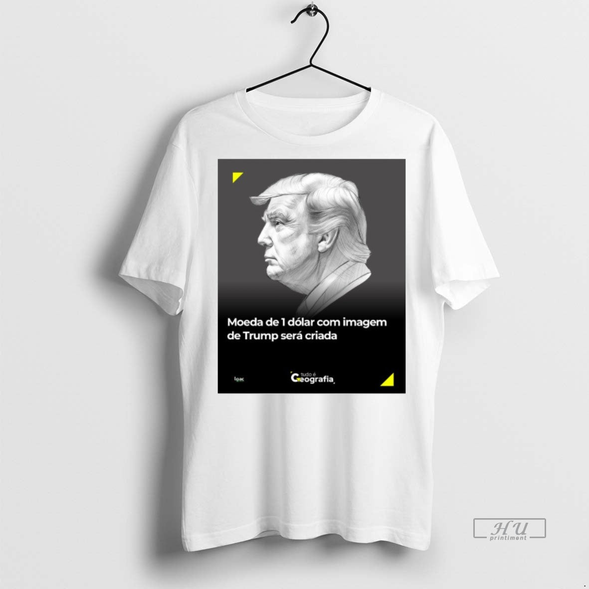 Trending Presidente Donald Trump Moeda De 1 Dolar Com - Adult & Kids T-Shirts, Sweatshirts & Hoodies apparel design preview 1