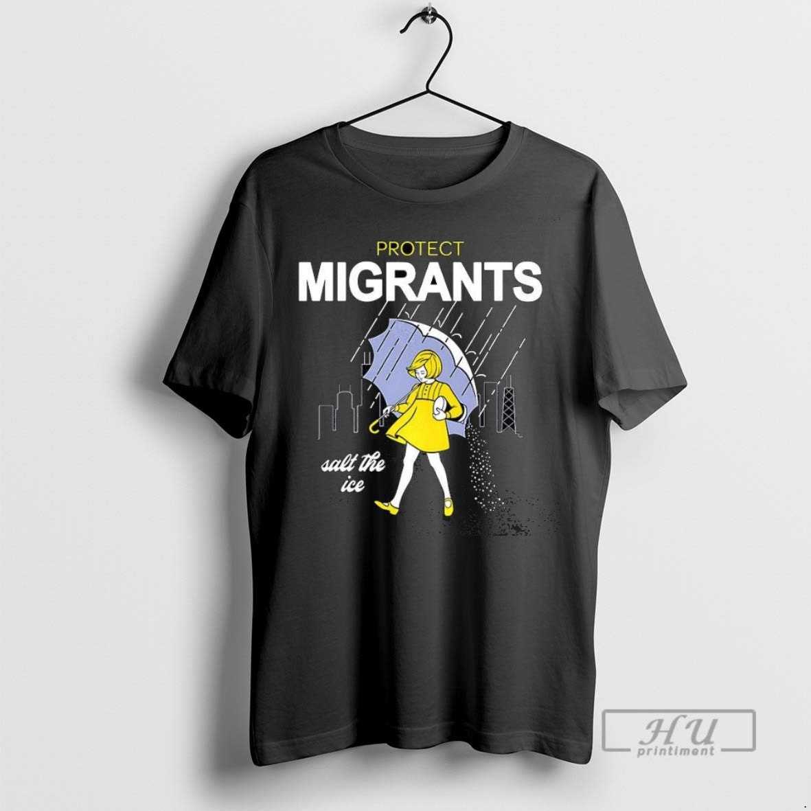 Trending Protect Migrants Salt The Ice - Adult & Kids T-Shirts, Sweatshirts & Hoodies apparel design preview 1