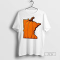 Trending Pumpkin Arrange Minnesota State Halloween - Adult & Kids T-Shirts, Sweatshirts & Hoodies apparel design preview 1