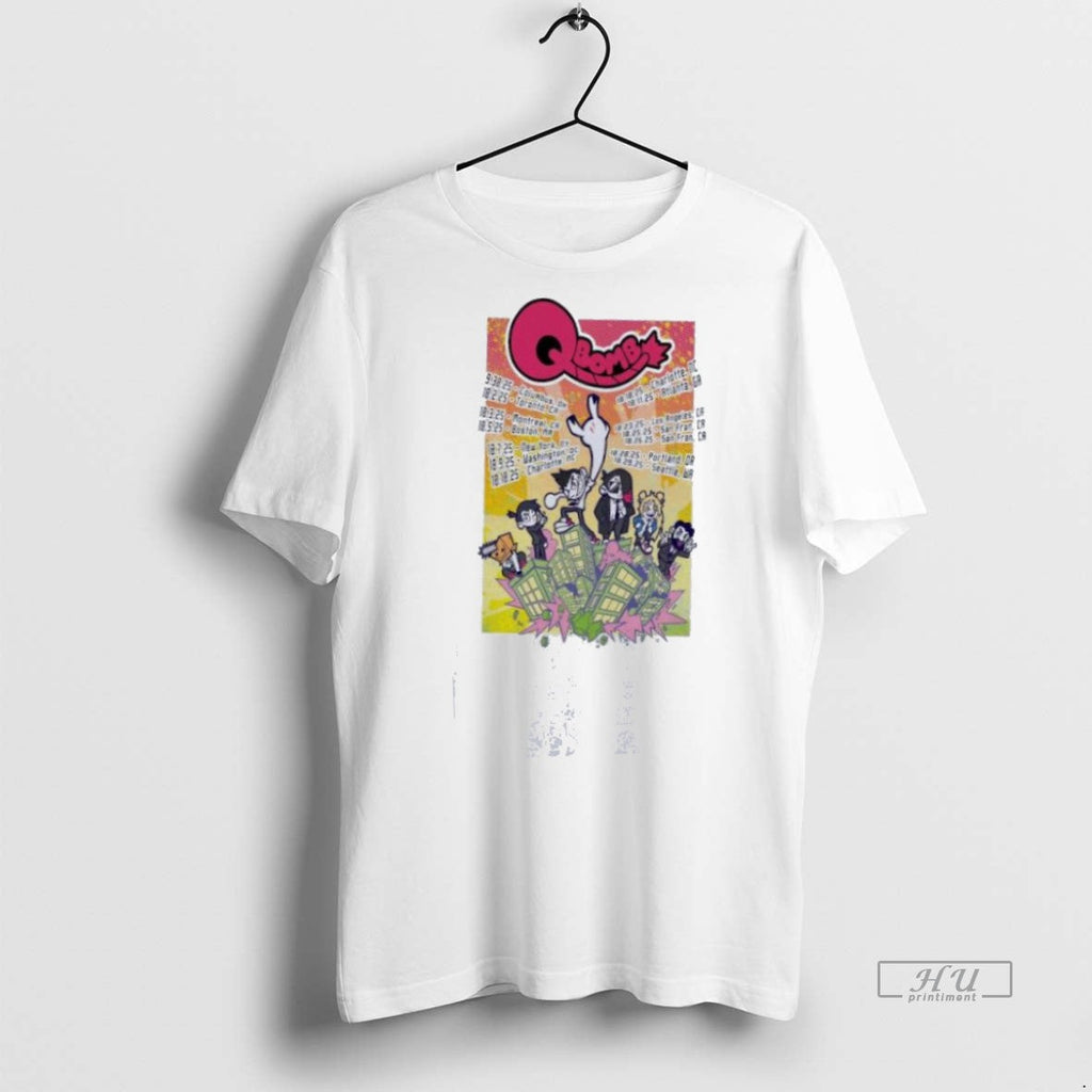 Trending Qbomb Tour 2025 Graphic Sweater - Adult & Kids T-Shirts, Sweatshirts & Hoodies apparel design preview 1