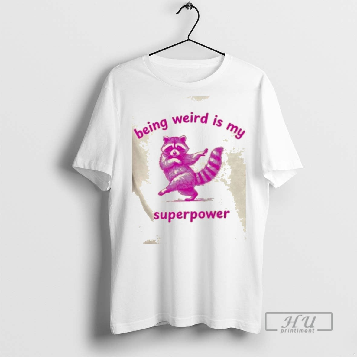 Trending Raccoon Dance Being Weird Is My Superpower - Adult & Kids T-Shirts, Sweatshirts & Hoodies apparel design preview 1