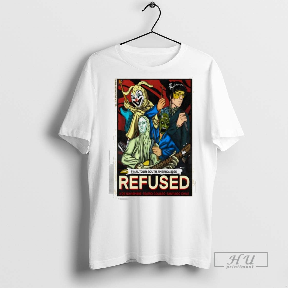 Trending Refused Teatro Coliseo In Santiago Chile - Adult & Kids T-Shirts, Sweatshirts & Hoodies apparel design preview 1