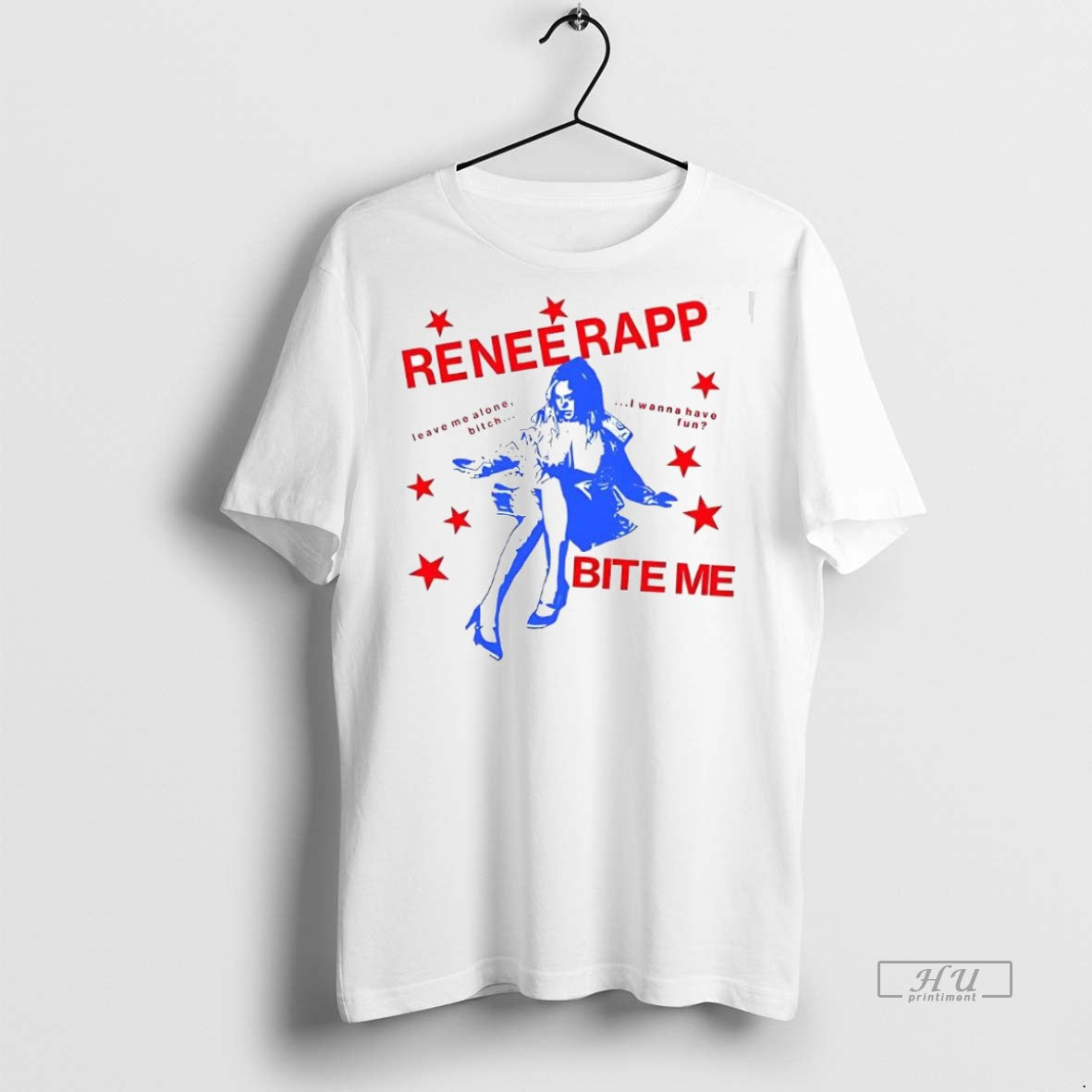 Trending Renee Rapp Pink Tour Bite Me Sweater - Adult & Kids T-Shirts, Sweatshirts & Hoodies apparel design preview 1