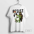 Trending Resist Portland Frog Penguin Bear Abolish - Adult & Kids T-Shirts, Sweatshirts & Hoodies apparel design preview 1