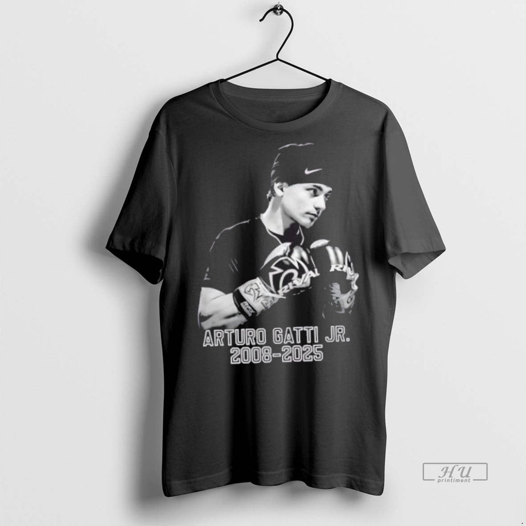 Trending Rest In Peace Arturo Gatti Jr 2008 2025 - Adult & Kids T-Shirts, Sweatshirts & Hoodies apparel design preview 1
