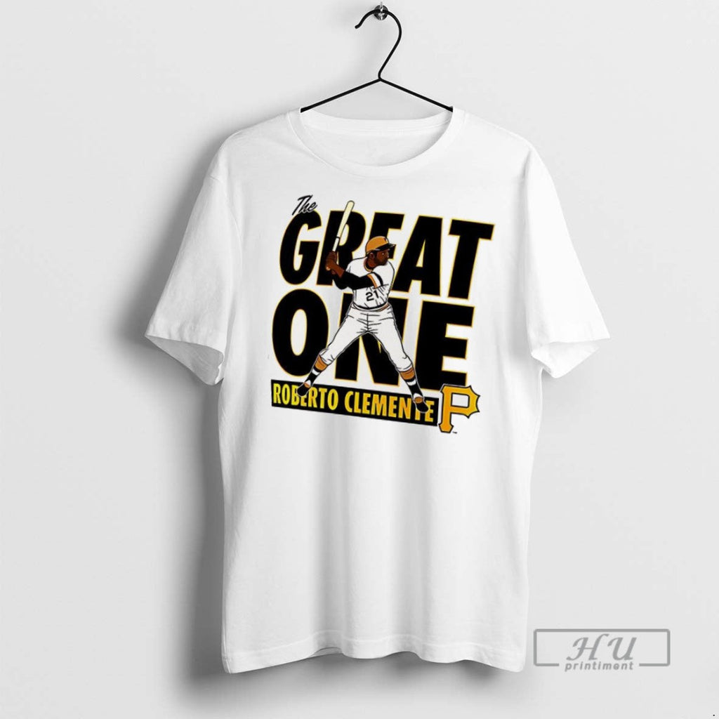 Trending Roberto Clemente Pittsburgh Pirates Baseball - Adult & Kids T-Shirts, Sweatshirts & Hoodies apparel design preview 1