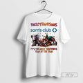 Trending Sams Club Horror Film Hallothanksmas Its The - Adult & Kids T-Shirts, Sweatshirts & Hoodies apparel design preview 1