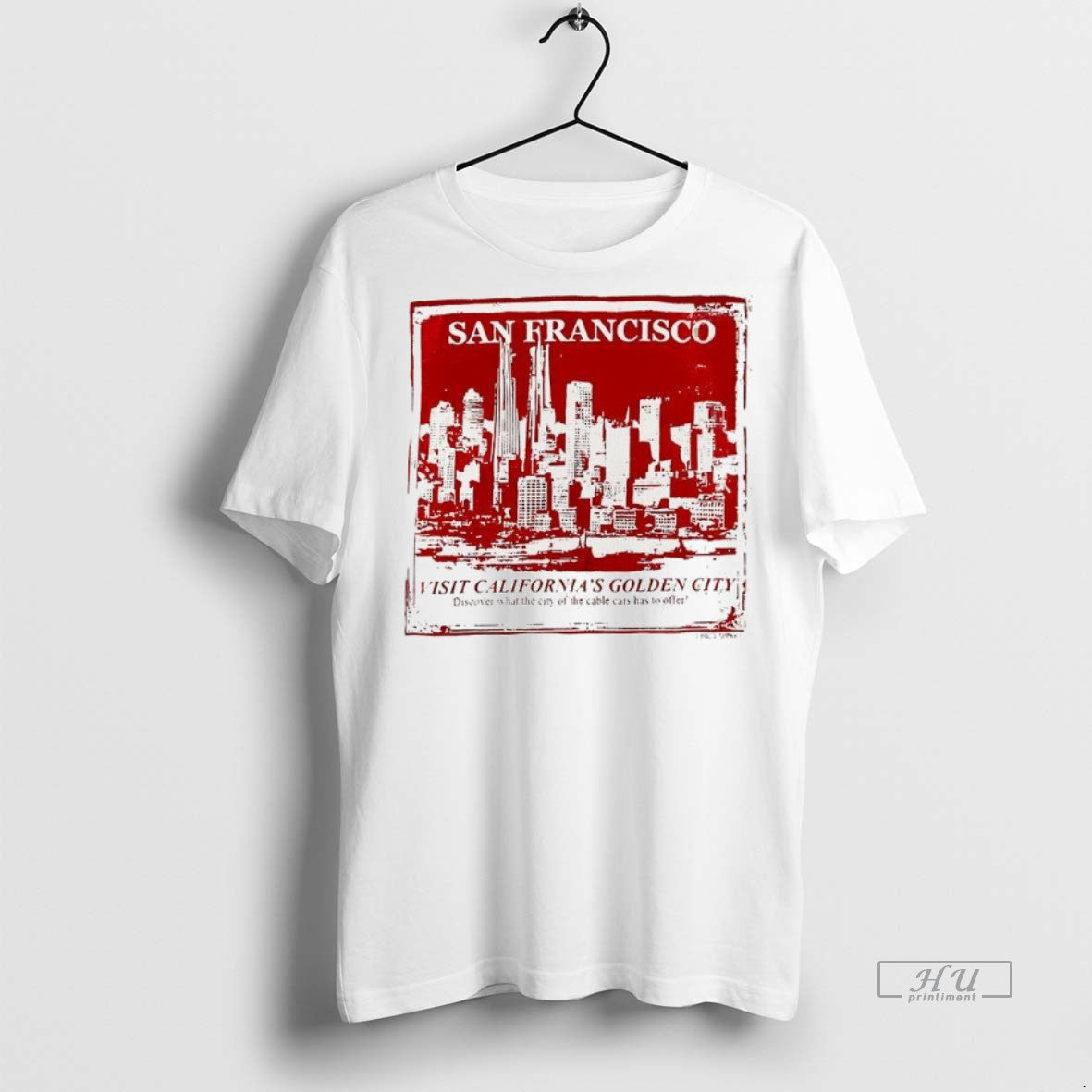 Trending San Francisco Visit Californias Golden City - Adult & Kids T-Shirts, Sweatshirts & Hoodies apparel design preview 1