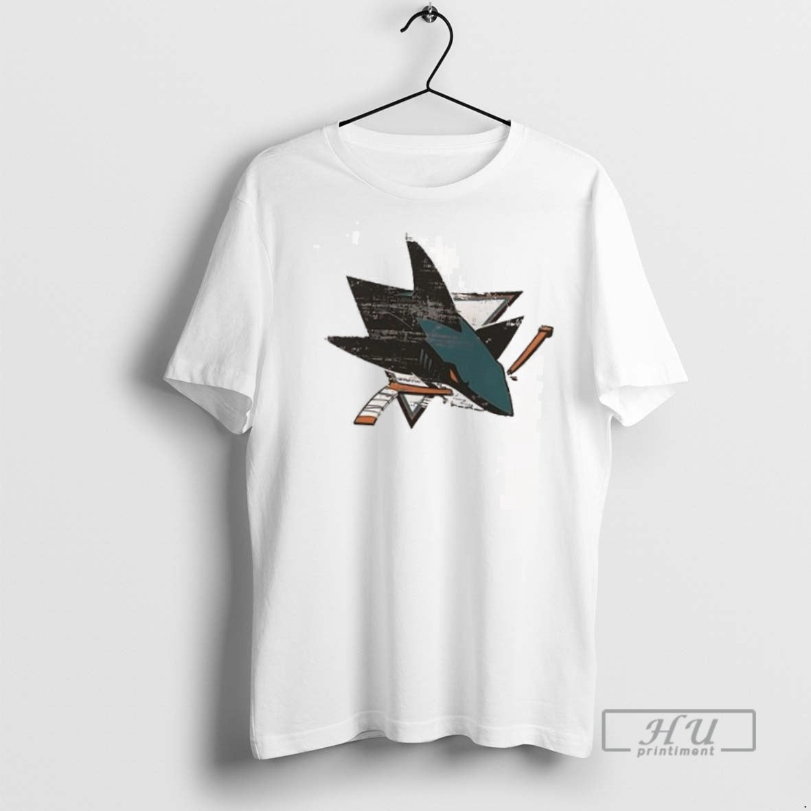 Trending San Jose Sharks Custom Name And Number 2 - Adult & Kids T-Shirts, Sweatshirts & Hoodies apparel design preview 1