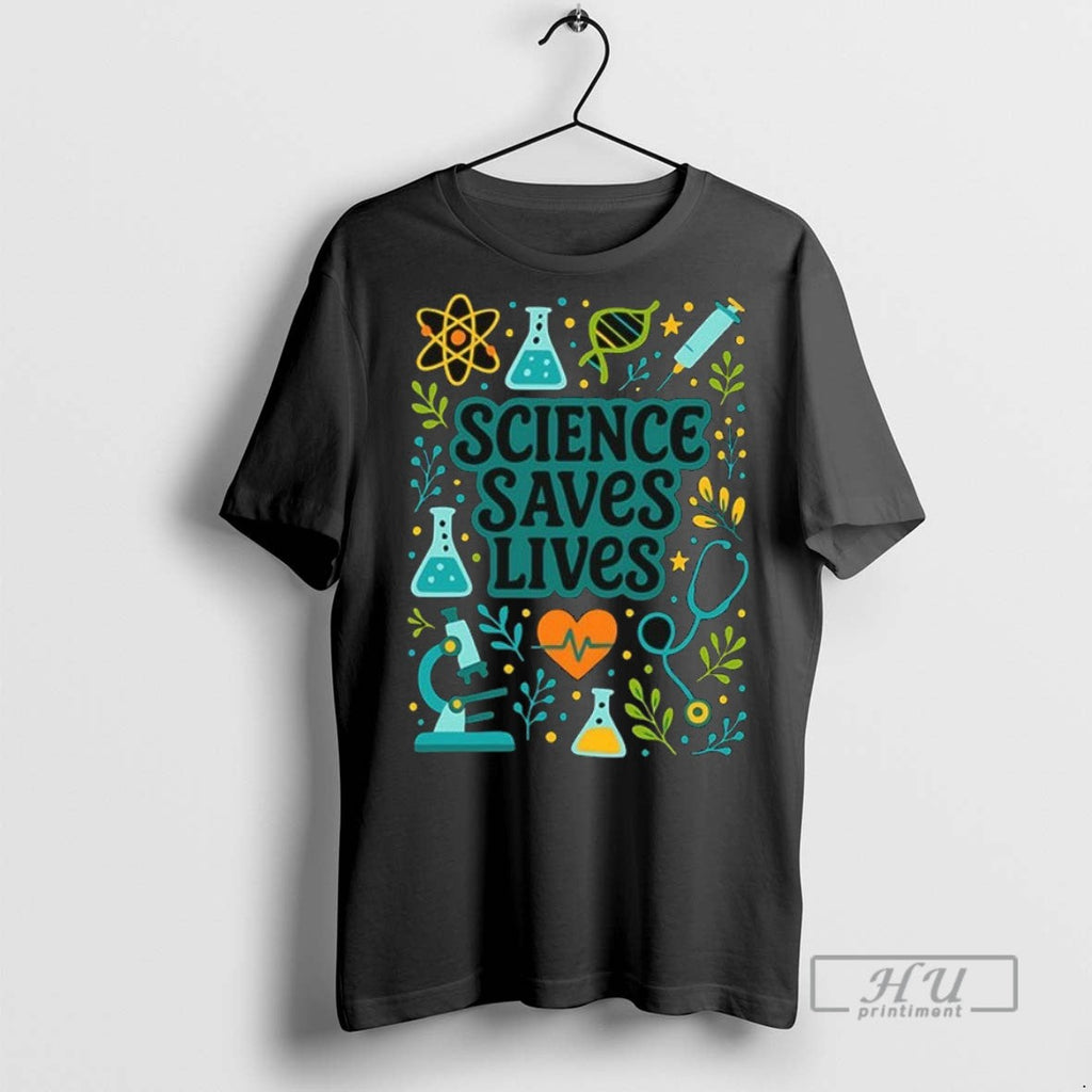 Trending Science Saves Lives Ceramic And Classic Dad - Adult & Kids T-Shirts, Sweatshirts & Hoodies apparel design preview 1