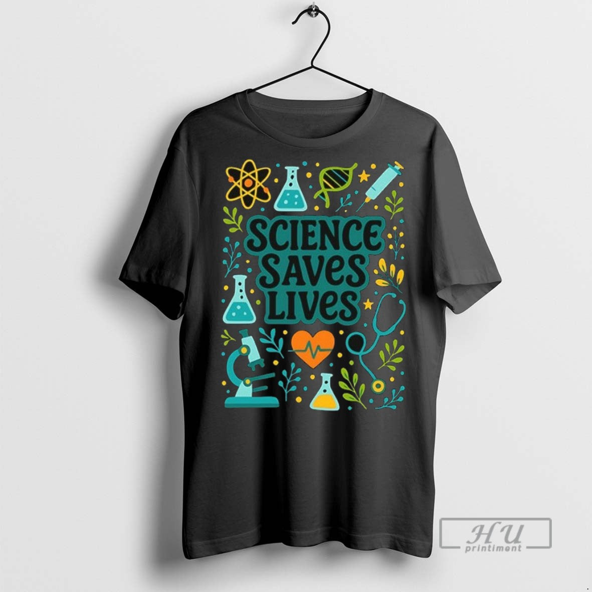 Trending Science Saves Lives Ceramic And Classic Dad - Adult & Kids T-Shirts, Sweatshirts & Hoodies apparel design preview 1