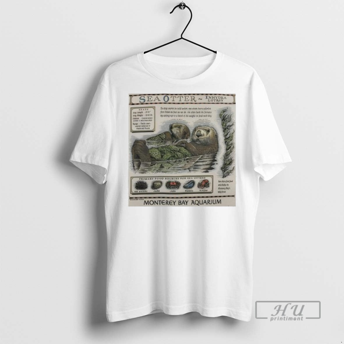 Trending Sea Otter Monterey Bay Aquarium - Adult & Kids T-Shirts, Sweatshirts & Hoodies apparel design preview 1